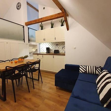 Ferienwohnung Koci Dom Loft Groß Salze Exterior foto