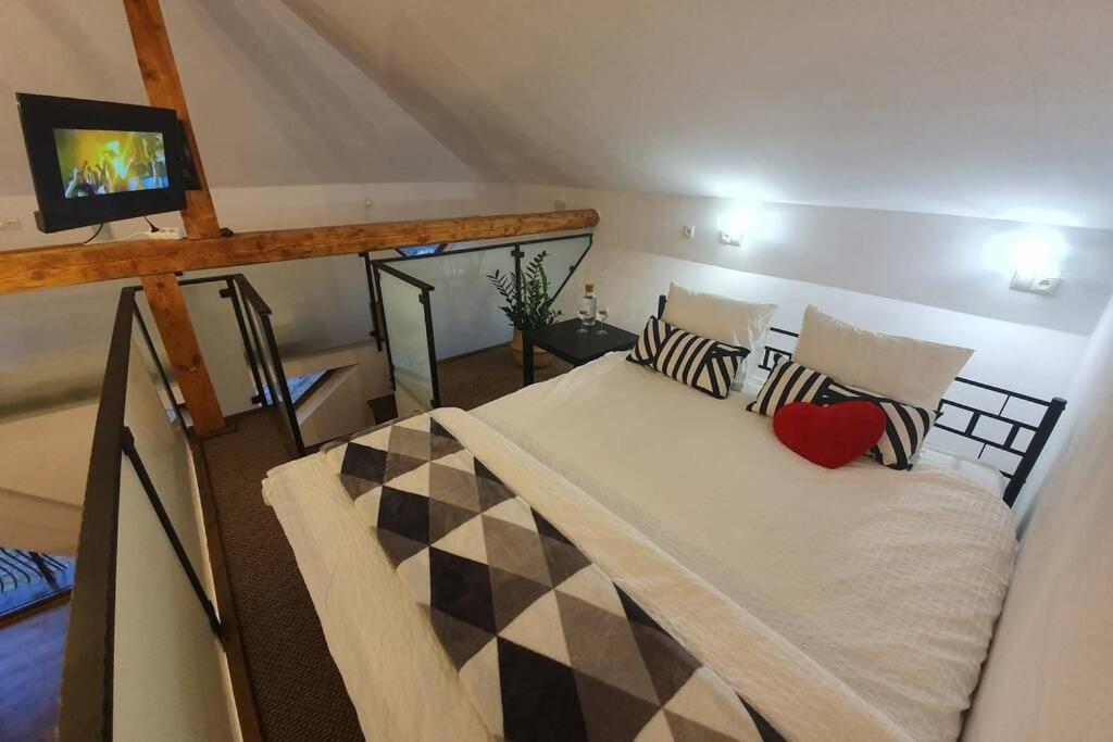 Ferienwohnung Koci Dom Loft Groß Salze Exterior foto