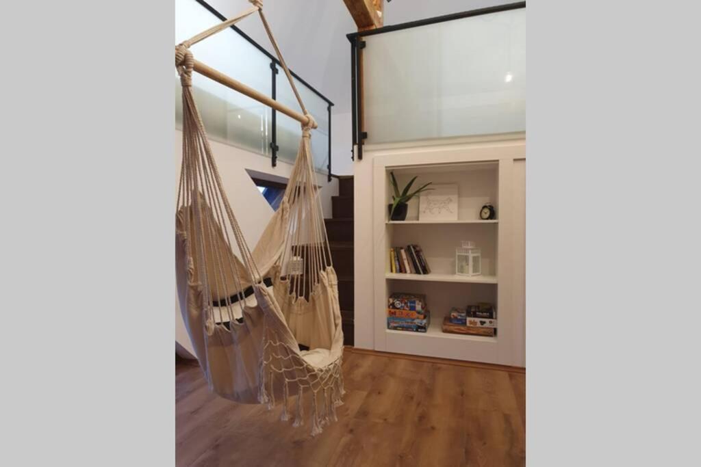 Ferienwohnung Koci Dom Loft Groß Salze Exterior foto